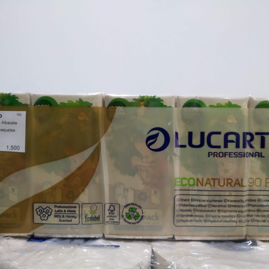 Llanero Solidario – Pañuelos ECONATURAL 90 Unds / 10 paquetes
