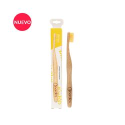 NORDICS – Cepillo dental bambú adulto amarillo