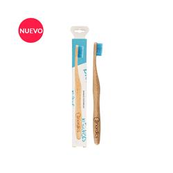 NORDICS – Cepillo dental bambú adulto azul