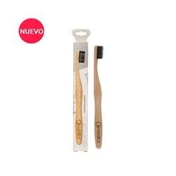 NORDICS – Cepillo dental bambú adulto carbón blanqueante