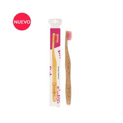 NORDICS – Cepillo dental bambú adulto rosa