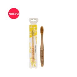 NORDICS – Cepillo dental bambú niño amarillo