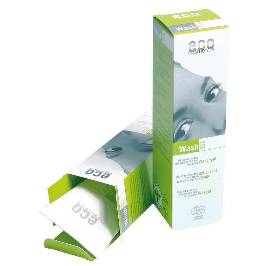 ECO COSMETIC – gel limpiador facial té verde 125ml.