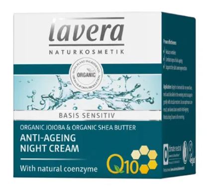 LAVERA – Crema de noche antiarrugas Q10