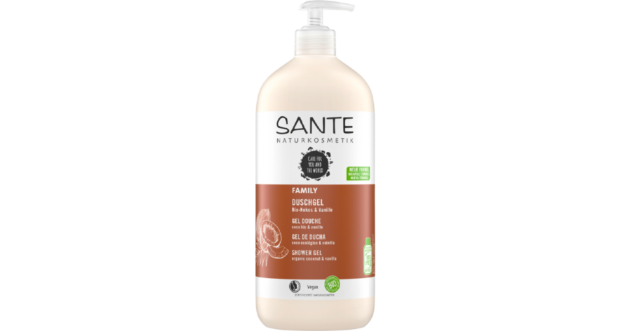 SANTE – Gel ducha bio coco-vainilla 950ml