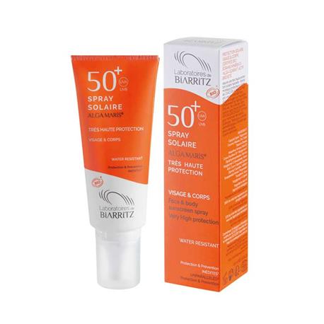 ALGA MARIS - Spray solar cara cuerpo spf 50+ 100ml.