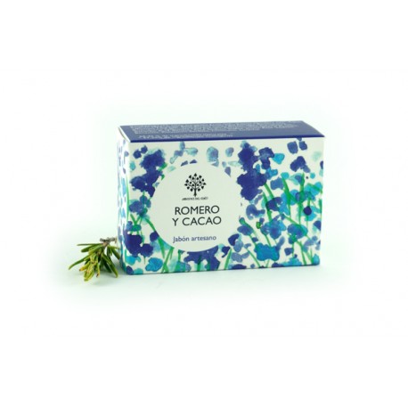 JABÓN corporal DE ROMERO Y CACAO 100gr