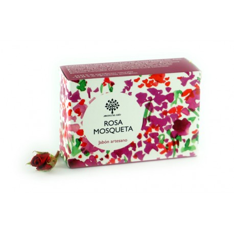 JABÓN facial DE ROSA MOSQUETA Y ALMENDRAS 100gr