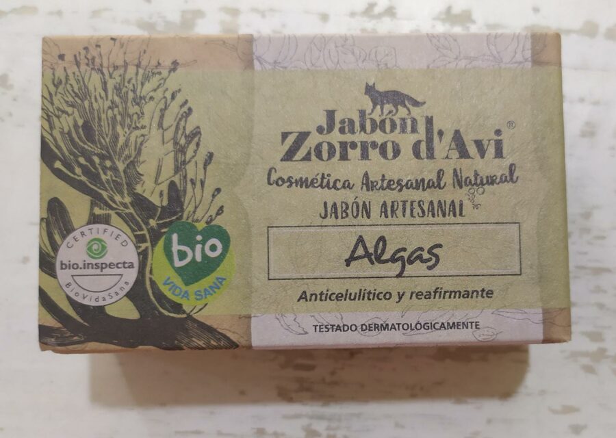 Jabón ecológico de algas el zorro