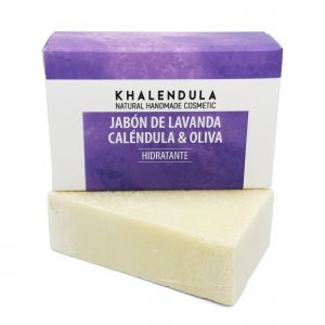 Jabón de caléndula y lavanda- Ambientea