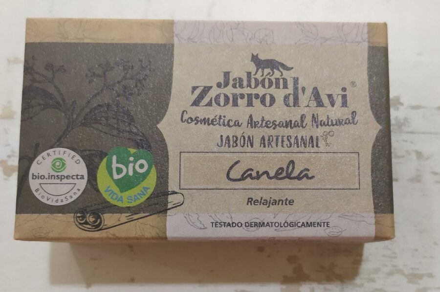 Jabón ecológico de canela el zorro