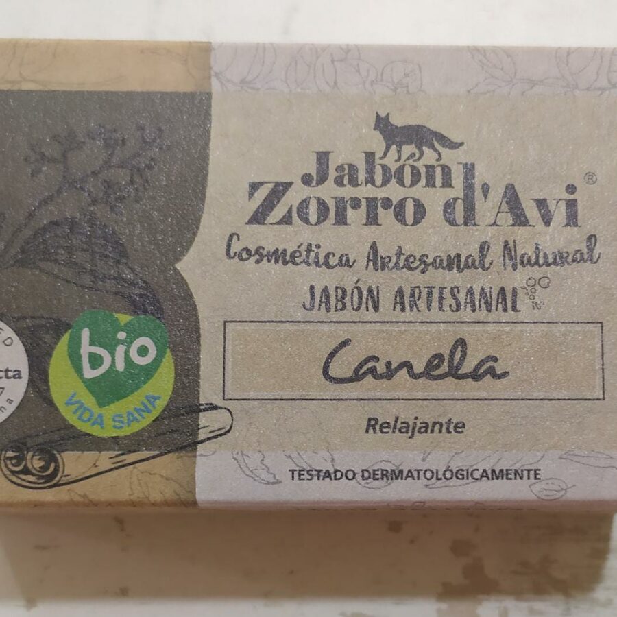 Jabón ecológico de canela el zorro