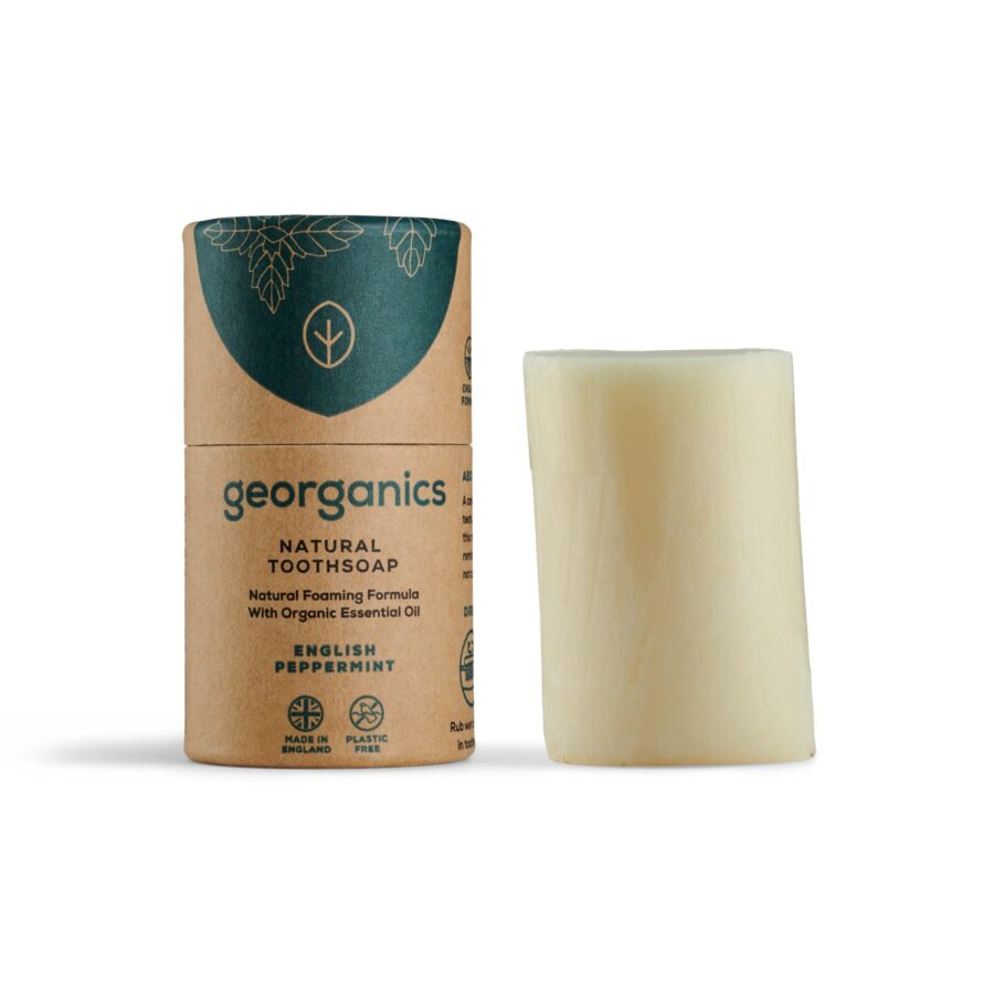 GEORGANICS – Dentífrico Natural Sólido Menta 30ml