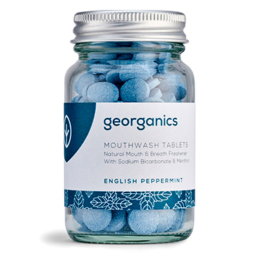 GEORGANICS – Enjuague Bucal en Tabletas frescor Menta