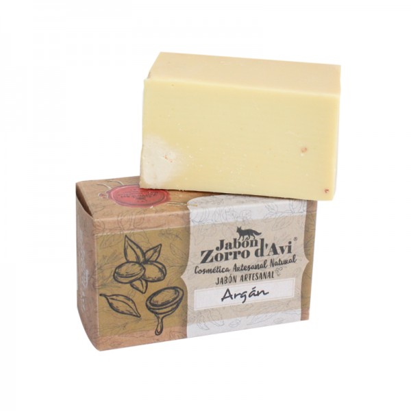 Jabón natural de argán el zorro