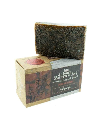 Jabón natural de mirra el zorro