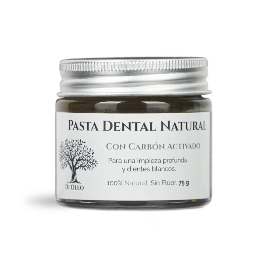 DIOLEO- pasta natural con carbón activado sin flúor