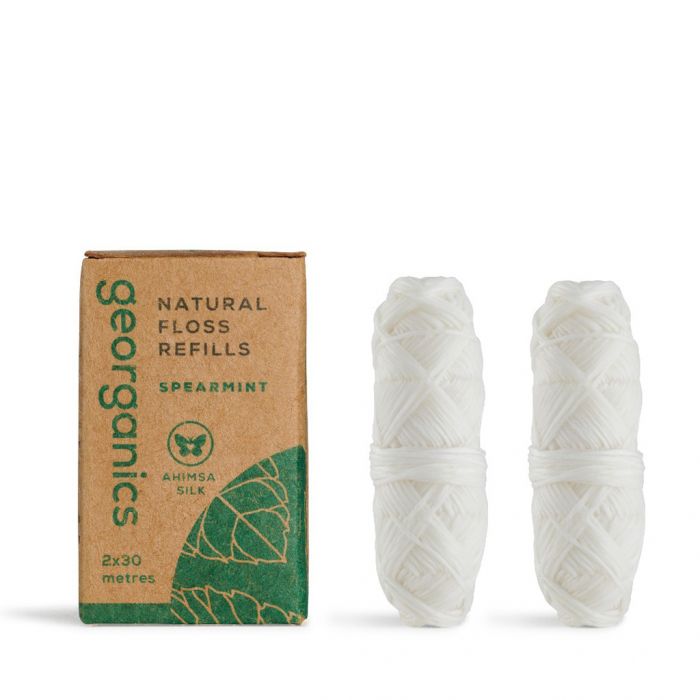 Georganics - Hilo dental 2 recambios Hierbabuena