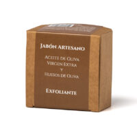 DIOLEO - Jabón Natural Exfoliante con Aceite y Huesos de Oliva 100g