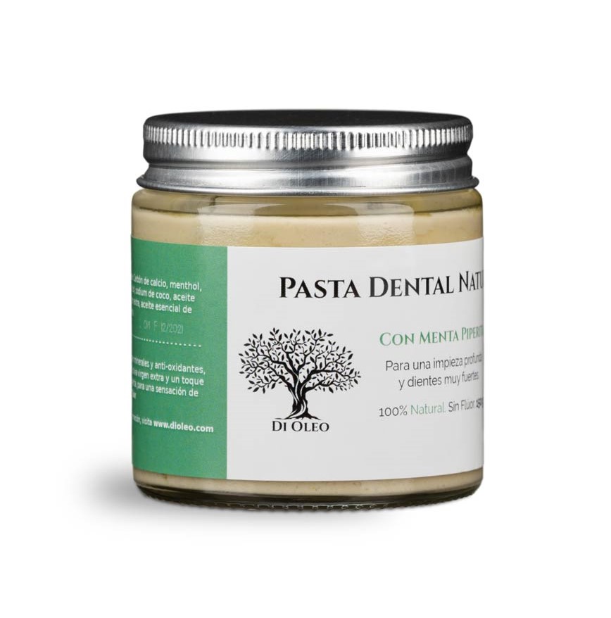 DIOLEO- pasta natural con menta piperita sin flúor 150 g