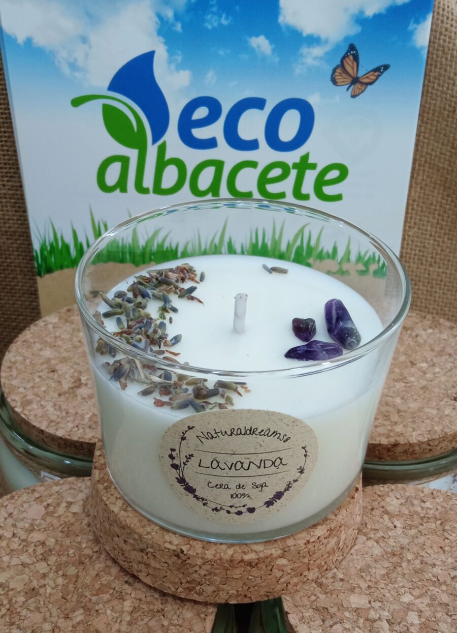 VELA DE LAVANDA 125g