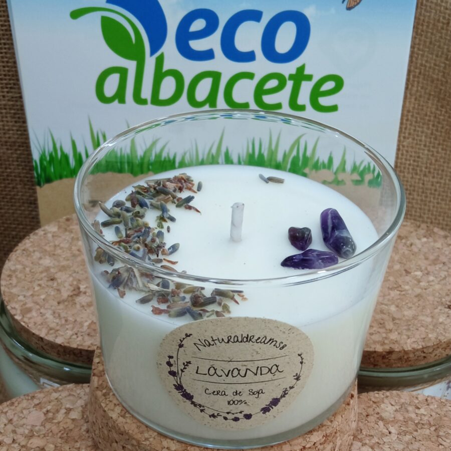 VELA DE LAVANDA 125g