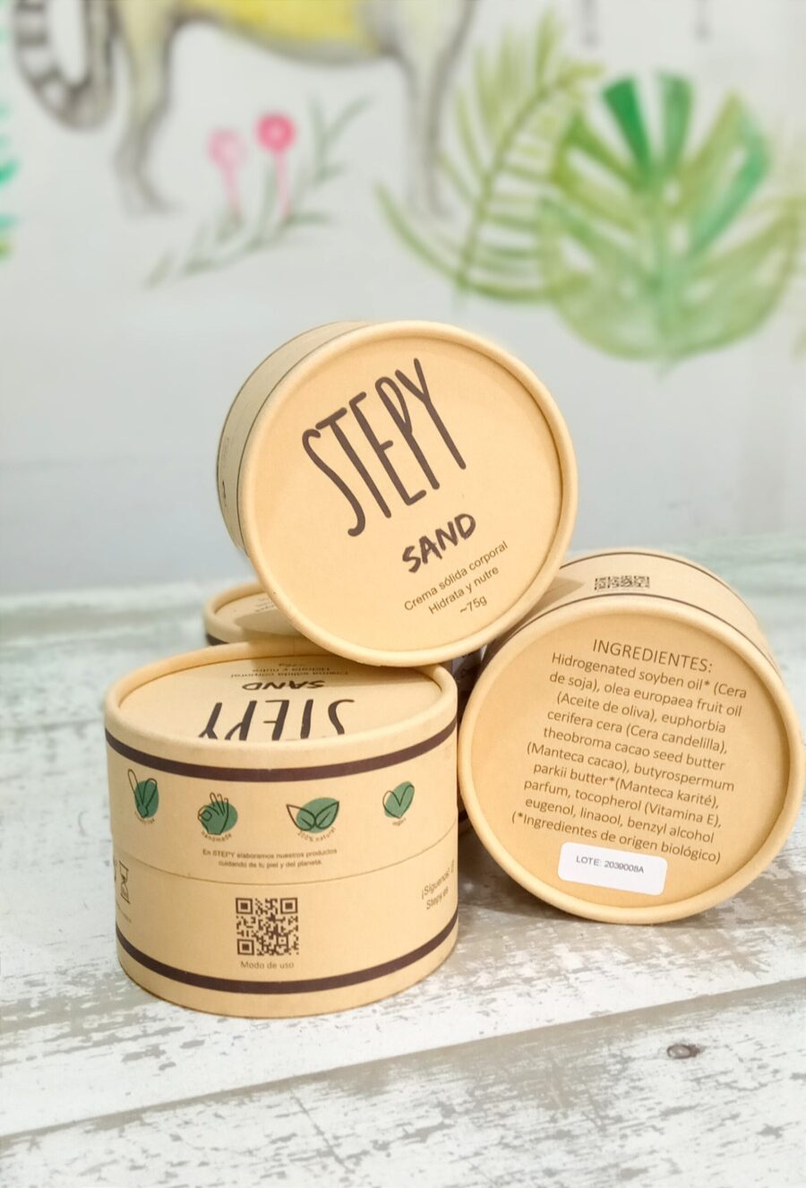 Crema Sólida Corporal SAND - Stepy