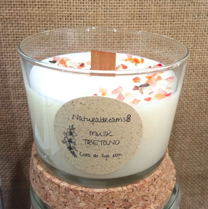 Vela de Musk Tibetano 125g