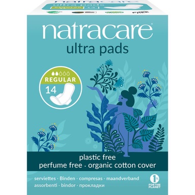 Natracare - Compresa regular con alas bio 14 Uds