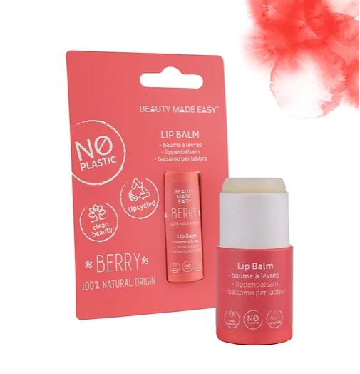 Beauty Made Easy - Bálsamo labial con cera de abejas de bayas