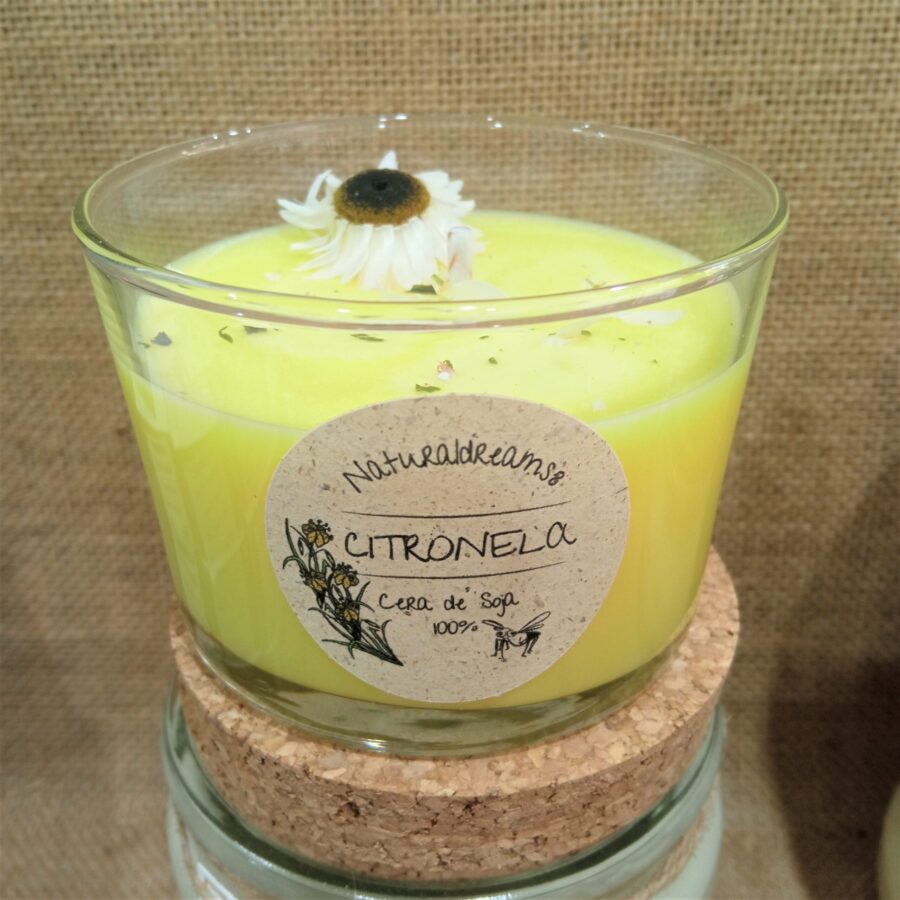VELA DE CITRONELA 125g