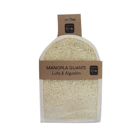 Manopla Guante Lufa & Algodón